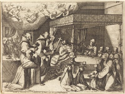 Smrt královny od Jacques Callot