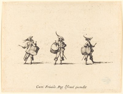 Vrtačka s bubny od Jacques Callot