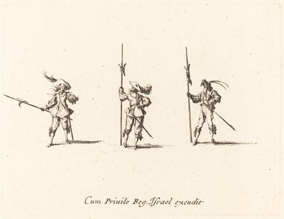 Vrtejte s halapartnami od Jacques Callot
