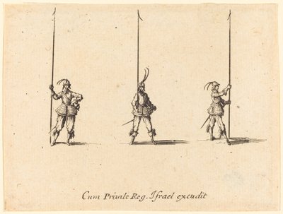 Vrtejte se zvednutými štikami od Jacques Callot