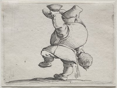 Různé shrbené figurky od Iacopo Callota (Drinker Seen From Behind) od Jacques Callot