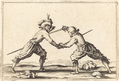 Souboj s meči od Jacques Callot