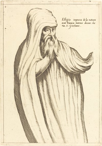 Podobizna svatého Jeronýma od Jacques Callot