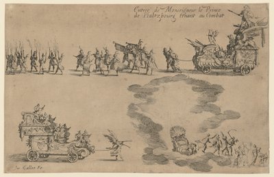 Příjezd prince z Pfalzburgu od Jacques Callot