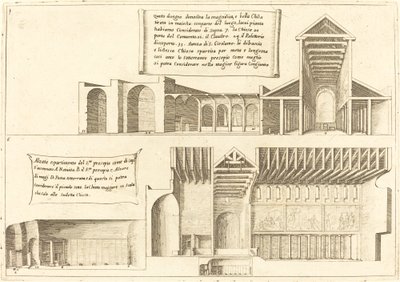 Povýšení kostelů včetně Svatých jesliček, 1619. od Jacques Callot