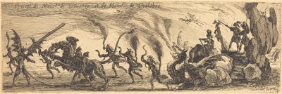 Zápis pana de Couvonge a pana de Chalabre [dodatečná deska], 1627. od Jacques Callot