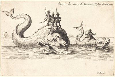 Vstup Mm. de Vroncourt, Tyllon a Marimont od Jacques Callot