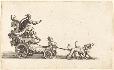 Vstup monseigneura Henryho de Lorraine, markýze de Moy, pod jménem Pirandre od Jacques Callot