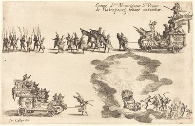 Vstup prince z Pfaltzbourgu od Jacques Callot
