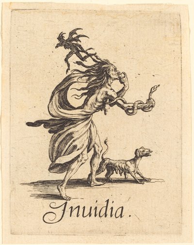 Závist od Jacques Callot