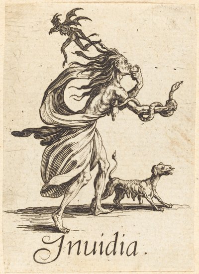 Závist od Jacques Callot