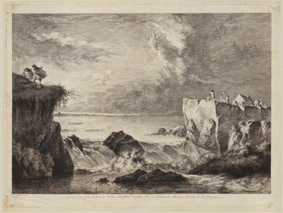 Slavnostní hostina, list č. 4 ze série „Bohémové“ od Jacques Callot