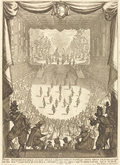 První intermezzo, 1617. od Jacques Callot