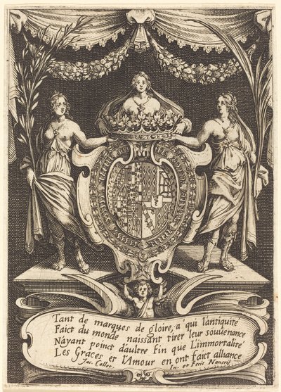 Frontispice pro „Boj na bariéře“ od Jacques Callot