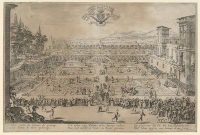 Nancyina zahrada od Jacques Callot