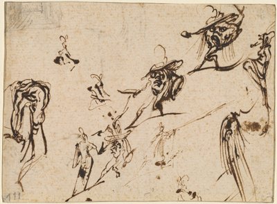 Gobbi a další bizarní postavy od Jacques Callot