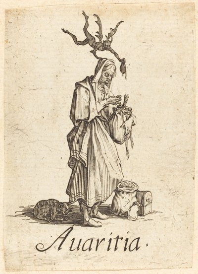 Chamtivost od Jacques Callot