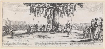 Oběšení od Jacques Callot
