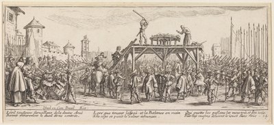 Zlomení kola od Jacques Callot