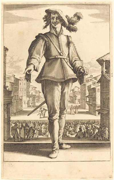 Kapitán nebo Milenec od Jacques Callot