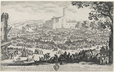 Veletrh Impruneta od Jacques Callot