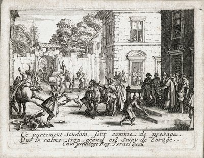 Život marnotratného syna ... (rytina) od Jacques Callot