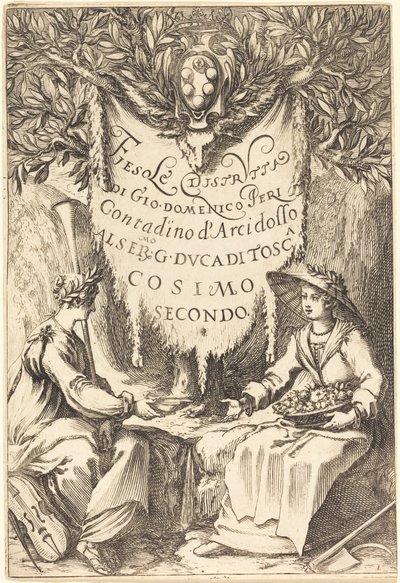 Krásný zahradník, 1619. od Jacques Callot