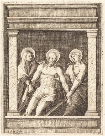 Oplakávání od Jacques Callot