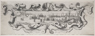 Vylodění vojsk od Jacques Callot