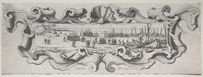 Vylodění vojsk od Jacques Callot