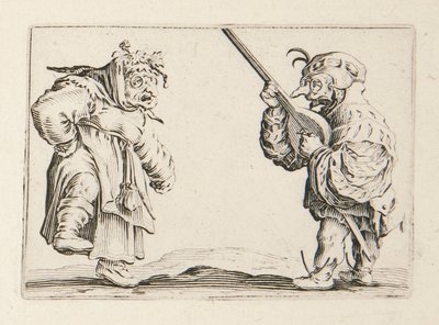 Les Caprices, sada 50 kusů od Jacques Callot
