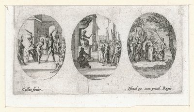 Zázraky umučení ... (rytina) od Jacques Callot
