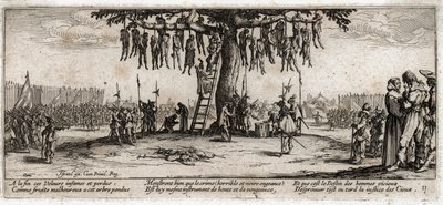 Bída a neštěstí války ... (rytina) od Jacques Callot