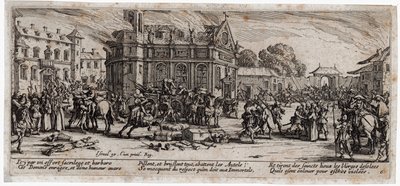 Bída a neštěstí války ... (rytina) od Jacques Callot