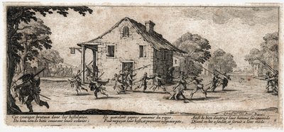 Bída a neštěstí války ... (rytina) od Jacques Callot
