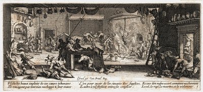Bída a neštěstí války ... (rytina) od Jacques Callot
