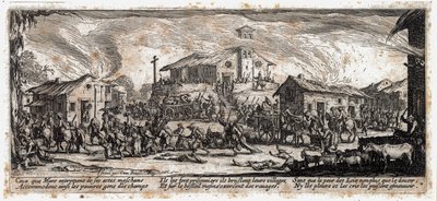 Bída a neštěstí války ... (rytina) od Jacques Callot