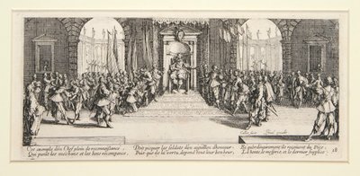 The Miseries and Misfortunes of War - sada 18 leptů od Jacques Callot