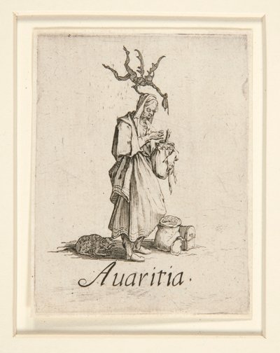 Les Peches Capitales (Sedm smrtelných hříchů): The od Jacques Callot