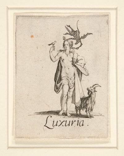 Sedm smrtelných hříchů: Chtíč od Jacques Callot