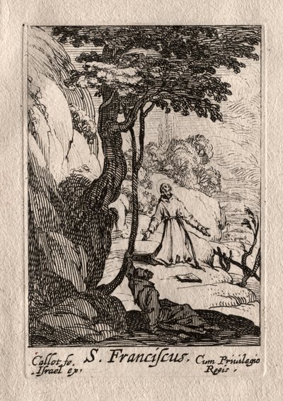 Les Penitents: St. François. od Jacques Callot