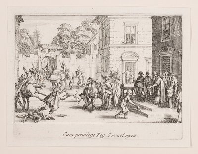 Les adieux (Sbohem), ze série La vie de l od Jacques Callot
