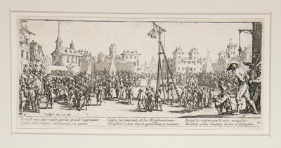 Velké válečné bídy: č. 10 - L od Jacques Callot