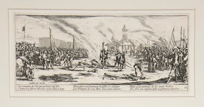Velká válečná bída: č. 13 - Kůl od Jacques Callot