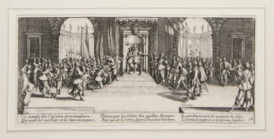 Velká bída války: Ne. 18 - Rozdělování odměn od Jacques Callot