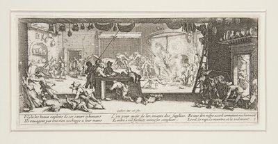Velká válečná bída: č. 5 - Drancování od Jacques Callot