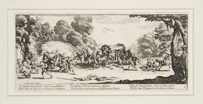 Velké válečné bídy: č. 8 - L od Jacques Callot