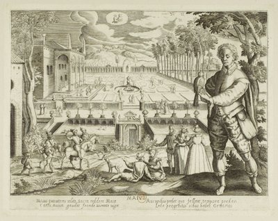 Měsíce 5, květen od Jacques Callot