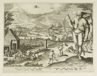 Měsíce 6, červen od Jacques Callot