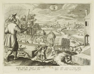 Měsíce 8, srpen od Jacques Callot